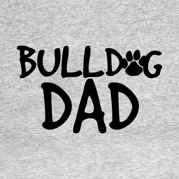 Bulldog Dad by nametees